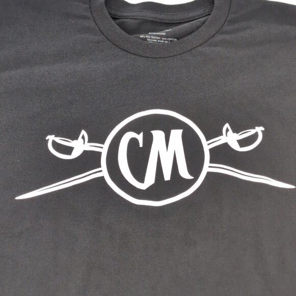 Captain Morgan Unisex Black with White Logo Tangerine Cotton T-Shirt - Size M - Picture 4 of 10